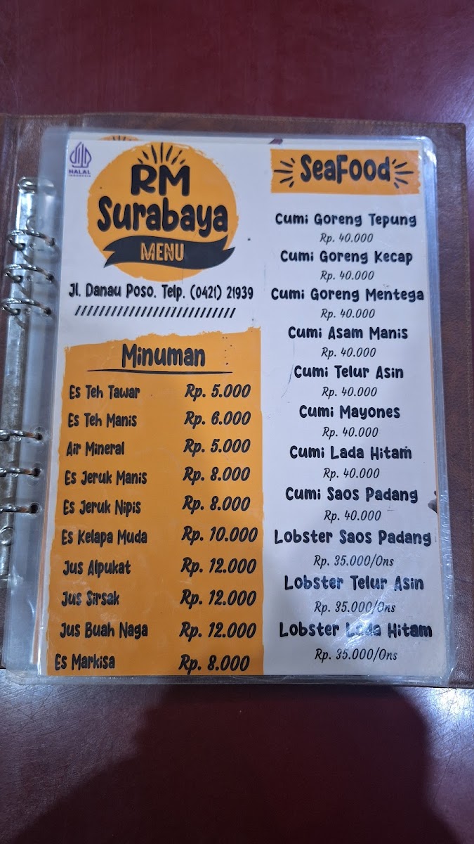 Rumah Makan Surabaya Menu - Image 4